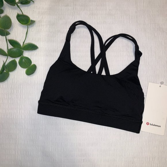 lululemon athletica Other - Lululemon Energy Bra Black Sz 2